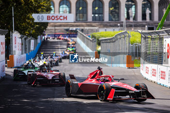 2023-07-16 - 27 DENNIS Jake (gbr), Avalanche Andretti Formula E, Spark-Porsche, Porsche 99X Electric, action during the 2023 Hankook Rome ePrix, 10th meeting of the 2022-23 ABB FIA Formula E World Championship, on the Circuit Cittadino dell’EUR from July 14 to 16, 2023 in Rome, Italy - AUTO - 2023 FORMULA E ROME EPRIX - FORMULA E - MOTORS