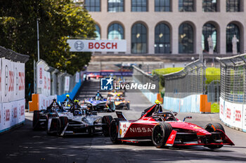 2023-07-16 - 17 NATO Norman (fra), Nissan Formula E Team, Spark-Nissan, Nissan e-4ORCE 04, action during the 2023 Hankook Rome ePrix, 10th meeting of the 2022-23 ABB FIA Formula E World Championship, on the Circuit Cittadino dell’EUR from July 14 to 16, 2023 in Rome, Italy - AUTO - 2023 FORMULA E ROME EPRIX - FORMULA E - MOTORS