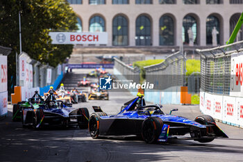 2023-07-16 - 48 MORTARA Edoardo (swi), Maserati MSG Racing, Spark-Venturi, action during the 2023 Hankook Rome ePrix, 10th meeting of the 2022-23 ABB FIA Formula E World Championship, on the Circuit Cittadino dell’EUR from July 14 to 16, 2023 in Rome, Italy - AUTO - 2023 FORMULA E ROME EPRIX - FORMULA E - MOTORS