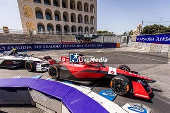 2023-07-16 - 27 DENNIS Jake (gbr), Avalanche Andretti Formula E, Spark-Porsche, Porsche 99X Electric, action during the 2023 Hankook Rome ePrix, 10th meeting of the 2022-23 ABB FIA Formula E World Championship, on the Circuit Cittadino dell’EUR from July 14 to 16, 2023 in Rome, Italy - AUTO - 2023 FORMULA E ROME EPRIX - FORMULA E - MOTORS