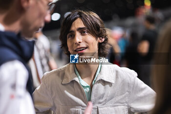 2023-07-27 - Aidan Gallagher, actor, portrait during the 2023 Hankook London ePrix, 12th meeting of the 2022-23 ABB FIA Formula E World Championship, on the ExCeL London from July 29 to 30, 2023 in London, United Kingdom - AUTO - 2023 FORMULA E HANKOOK LONDON EPRIX - FORMULA E - MOTORS