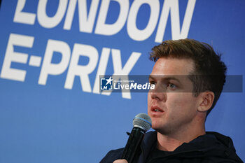 2023-07-28 - CASSIDY Nick (nzl), Envision Racing, Spark-Jaguar, Jaguar I - Time 6, portrait conference de presse, press conference during the 2023 Hankook London ePrix, 12th meeting of the 2022-23 ABB FIA Formula E World Championship, on the ExCeL London from July 29 to 30, 2023 in London, United Kingdom - AUTO - 2023 FORMULA E HANKOOK LONDON EPRIX - FORMULA E - MOTORS
