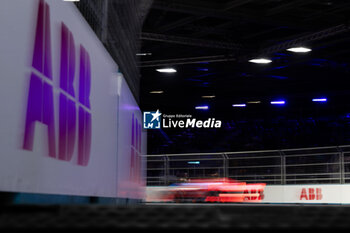 2023-07-29 - Branding ABB illustration during the 2023 Hankook London ePrix, 12th meeting of the 2022-23 ABB FIA Formula E World Championship, on the ExCeL London from July 29 to 30, 2023 in London, United Kingdom - AUTO - 2023 FORMULA E HANKOOK LONDON EPRIX - FORMULA E - MOTORS