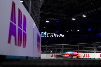 2023-07-29 - Branding ABB illustration during the 2023 Hankook London ePrix, 12th meeting of the 2022-23 ABB FIA Formula E World Championship, on the ExCeL London from July 29 to 30, 2023 in London, United Kingdom - AUTO - 2023 FORMULA E HANKOOK LONDON EPRIX - FORMULA E - MOTORS