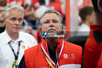 2023-07-29 - ANDRETTI Michael (usa), team Owner of Andretti Motorsport, portrait during the 2023 Hankook London ePrix, 12th meeting of the 2022-23 ABB FIA Formula E World Championship, on the ExCeL London from July 29 to 30, 2023 in London, United Kingdom - AUTO - 2023 FORMULA E HANKOOK LONDON EPRIX - FORMULA E - MOTORS