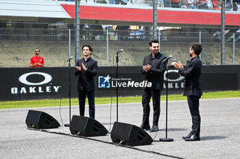 2023-06-11 - Il Volo, ready to sing the anthem of Italy - RACE MOTOGP GRAND PRIX OF ITALY - MOTOGP - MOTORS