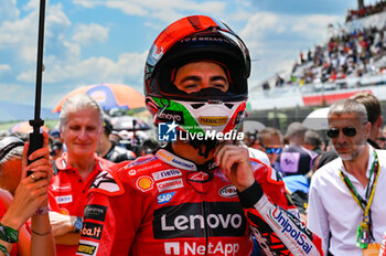 2023-06-11 - Francesco Bagnaia IT Ducati Lenovo Team Ducati wait in starter grid - RACE MOTOGP GRAND PRIX OF ITALY - MOTOGP - MOTORS
