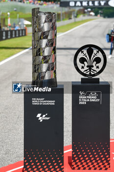 2023-06-11 - MotoGP trophies - RACE MOTOGP GRAND PRIX OF ITALY - MOTOGP - MOTORS