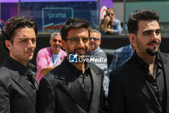 2023-06-11 - Il Volo (Italian singer), ready to sing the anthem of Italy - RACE MOTOGP GRAND PRIX OF ITALY - MOTOGP - MOTORS