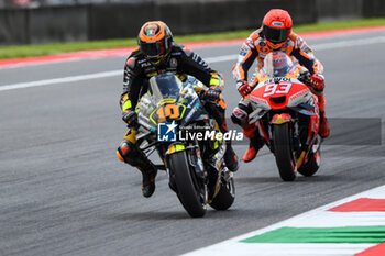 2023-06-11 - Luca Marini IT Mooney VR46 Racing Team Ducati and Marc Marquez ES Repsol Honda Team Honda - RACE MOTOGP GRAND PRIX OF ITALY - MOTOGP - MOTORS