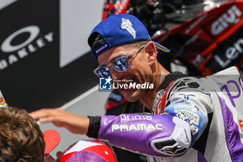 2023-06-11 - Jorge Martin ES Prima Pramac Racing Ducati celebrates after the Gran Premio d'Italia Oakley - RACE MOTOGP GRAND PRIX OF ITALY - MOTOGP - MOTORS