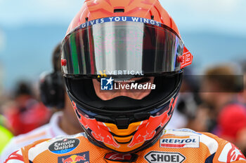 2023-06-10 - Marc Marquez ES Repsol Honda Team Honda wait in starting grid - TISSOT SPRINT MOTOGP GRAND PRIX OF ITALY - MOTOGP - MOTORS