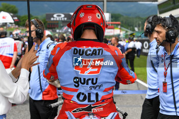 2023-06-10 - Fabio Di Giannantonio IT Gresini Racing MotoGP Ducati in the starting grid - TISSOT SPRINT MOTOGP GRAND PRIX OF ITALY - MOTOGP - MOTORS