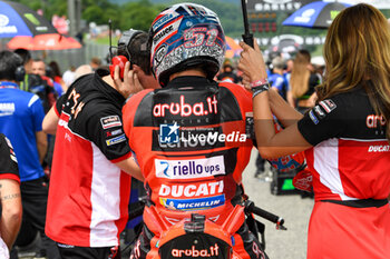 2023-06-10 - Michele Pirro IT Ducati Lenovo Team Ducati in the starting grid - TISSOT SPRINT MOTOGP GRAND PRIX OF ITALY - MOTOGP - MOTORS