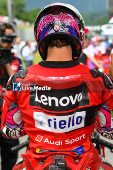 2023-06-10 - Enea Bastianini IT Ducati Lenovo Team Ducati wait in the starting grid - TISSOT SPRINT MOTOGP GRAND PRIX OF ITALY - MOTOGP - MOTORS