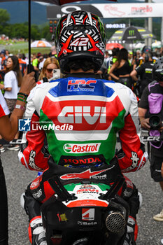 2023-06-10 - Alex Rins ES LCR Honda CASTROL Honda wait in the starting grid - TISSOT SPRINT MOTOGP GRAND PRIX OF ITALY - MOTOGP - MOTORS
