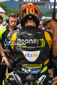 2023-06-10 - Luca Marini IT Mooney VR46 Racing Team Ducati wait in the starting grid - TISSOT SPRINT MOTOGP GRAND PRIX OF ITALY - MOTOGP - MOTORS