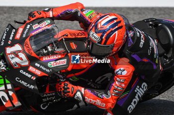 2023-06-09 - Miguel Oliveira PT CryptoDATA RNF MotoGP Team Aprilia Maverick Vinales ES Aprilia Racing Aprilia - FREE PRACTICE MOTOGP GRAND PRIX OF ITALY - MOTOGP - MOTORS