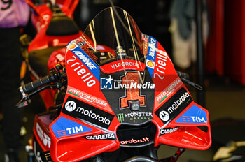 2023-06-09 - Francesco Bagnaia IT Ducati Lenovo Team Ducati detail of moto - FREE PRACTICE MOTOGP GRAND PRIX OF ITALY - MOTOGP - MOTORS