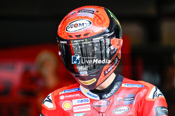2023-06-09 - Francesco Bagnaia IT Ducati Lenovo Team Ducati box - FREE PRACTICE MOTOGP GRAND PRIX OF ITALY - MOTOGP - MOTORS