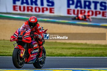 2023-05-12 - Free practice before MotoGP Shark Grand Prix of France at Le Mans Circuit, Le Mans, France, May 12, 2023 In picture: MotoGP Francesco Bagnaia, Marc Marquez Entrenamientos libres previos al Gran Premio Shark de MotoGP de Francia en el Circuito de Le Mans, Francia, 12 de Mayo de 2023 POOL/ MotoGP.com / Cordon Press Images will be for editorial use only. Mandatory credit: ?MotoGP.com Cordon Press Cordon Press - FREE PRACTICE MOTOGP GRAND PRIX OF FRANCE 12-05-2023 - MOTOGP - MOTORS