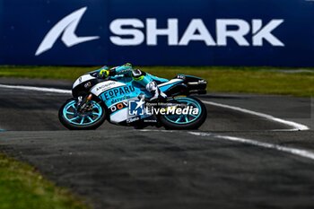 2023-05-13 - Qualifying and Sprint race for MotoGP Shark Grand Prix of France at Le Mans Circuit, Le Mans, France, May 13, 2023 In picture: Moto3 Jaume Masia Clasificacion y carrera al sprint del Gran Premio Shark de MotoGP de Francia en el Circuito de Le Mans, Francia, 13 de Mayo de 2023 POOL/ MotoGP.com / Cordon Press Images will be for editorial use only. Mandatory credit: ?MotoGP.com Cordon Press Cordon Press - QUALIFYING AND SPRINT RACE MOTOGP GP OF FRANCE 13-05-2023 - MOTOGP - MOTORS