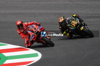 2023-06-10 - Francesco Bagnaia IT Ducati Lenovo Team Ducati and Luca Marini IT Mooney VR46 Racing Team Ducati - QUALIFYING MOTOGP GRAND PRIX OF ITALY - MOTOGP - MOTORS