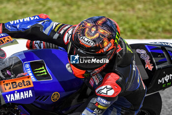 2023-06-10 - Fabio Quartararo FR Monster Energy Yamaha MotoGP Yamaha detail of helmet - QUALIFYING MOTOGP GRAND PRIX OF ITALY - MOTOGP - MOTORS
