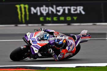 2023-08-04 - Free practice before MotoGP Monster Energy British Grand Prix at Silverstone Circuit. August 04, 2023 In picture: Jorge Martin Entrenamientos libres previos al Gran Premio Monster Energy de MotoGP de Gran Breta?a en el Circuito de Silverstone, 04 de Agosto de 2023 POOL/ MotoGP.com / Cordon Press Images will be for editorial use only. Mandatory credit: ?MotoGP.com Cordon Press Cordon Press - FREE PRACTICE MOTOGP BRITISH GRAND PRIX - MOTOGP - MOTORS