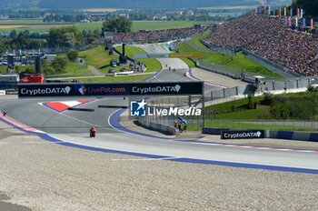 2023-08-19 - red bull ring panorama truck in teh sprint race - CRYPTODATA MOTORRAD GRAND PRIX VON OSTERREICH - QUALIFYING AND SPRINT RACE - MOTOGP - MOTORS
