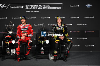 2023-08-20 - press conference after the race - CRYPTODATA MOTORRAD GRAND PRIX VON OSTERREICH - RACES MOTOGP AND PRESS CONFERENCE - MOTOGP - MOTORS