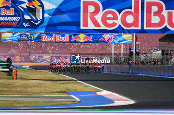 2023-09-10 - MotoGP start Race - GRAN PREMIO RED BULL DI SAN MARINO E DELLA RIVIERA DI RIMINI - RACE AND PRESS CONFERENCE - MOTOGP - MOTORS