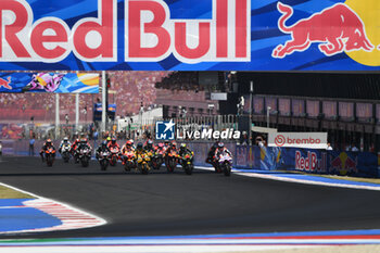 2023-09-10 - Jorge Martin ES Prima Pramac Racing Ducati start race motoGP - GRAN PREMIO RED BULL DI SAN MARINO E DELLA RIVIERA DI RIMINI - RACE AND PRESS CONFERENCE - MOTOGP - MOTORS