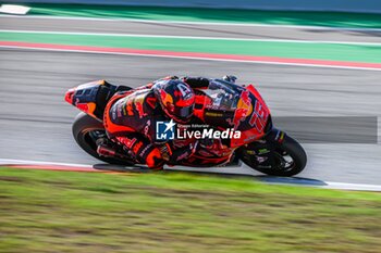 2023-09-01 - Albert Arenas (75) of Spain and Red Bull KTM Ajo during the MOTO 2 Free Practice 1 of the Catalunya Grand Prix at Montmelo racetrack, Spain on September 01, 2023 (Photo: Alvaro Sanchez) Cordon Press - FREE PRACTICE MOTOGP GRAN PRIX CATALUNYA - MOTOGP - MOTORS