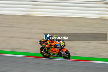 2023-09-01 - Fermin Aldeguer (54) of Spain and CAG SpeedUp during the MOTO 2 Free Practice 2 of the Catalunya Grand Prix at Montmelo racetrack, Spain on September 01, 2023 (Photo: Alvaro Sanchez) Cordon Press - FREE PRACTICE MOTOGP GRAN PRIX CATALUNYA - MOTOGP - MOTORS