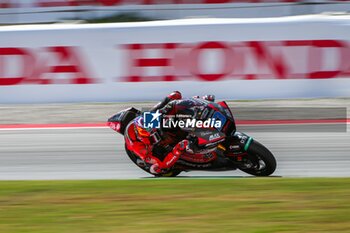 2023-09-01 - Celestino Vietti (13) of Italy and Fantic Racing during the MOTO 2 Free Practice 2 of the Catalunya Grand Prix at Montmelo racetrack, Spain on September 01, 2023 (Photo: Alvaro Sanchez) Cordon Press - FREE PRACTICE MOTOGP GRAN PRIX CATALUNYA - MOTOGP - MOTORS