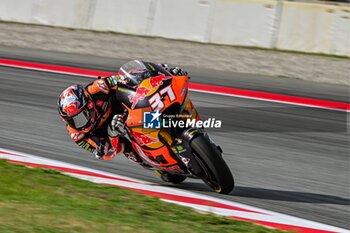 2023-09-02 - Pedro Acosta (37) of Spain and Red Bull KTM Ajo during the MOTO 2 Free Practice 3 of the Catalunya Grand Prix at Montmelo racetrack, Spain on September 02, 2023 (Photo: Alvaro Sanchez) Cordon Press - FREE PRACTICE MOTOGP GRAN PRIX CATALUNYA - MOTOGP - MOTORS