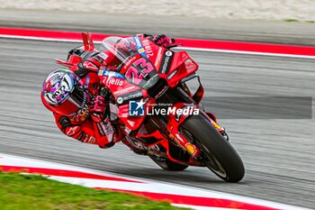 2023-09-02 - Enea Bastianini (23) of Italy and Ducati Team during the MOTO GP QUALIFYING of the Catalunya Grand Prix at Montmelo racetrack, Spain on September 02, 2023 (Photo: Alvaro Sanchez) Cordon Press - QUALIFYING MOTOGP GRAN PRIX CATALUNYA - MOTOGP - MOTORS