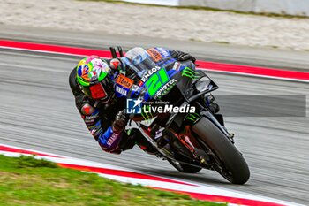 2023-09-02 - Franco Morbidelli (21) of Italy and Monster Energy Yamaha during the MOTO GP QUALIFYING of the Catalunya Grand Prix at Montmelo racetrack, Spain on September 02, 2023 (Photo: Alvaro Sanchez) Cordon Press - QUALIFYING MOTOGP GRAN PRIX CATALUNYA - MOTOGP - MOTORS