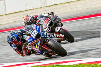 2023-09-02 - Miguel Oliveira (88) of Portugal and CryptoDATA RNF MotoGP Team and Takaaki Nakagami (30) of Japan and LCR Honda Idemitsu during the MOTO GP QUALIFYING of the Catalunya Grand Prix at Montmelo racetrack, Spain on September 02, 2023 (Photo: Alvaro Sanchez) Cordon Press - QUALIFYING MOTOGP GRAN PRIX CATALUNYA - MOTOGP - MOTORS