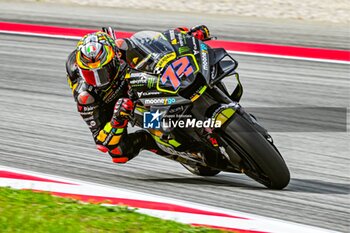 2023-09-02 - Marco Bezzecchi (72) of Italy and Mooney VR46 Racing Team during the MOTO GP QUALIFYING of the Catalunya Grand Prix at Montmelo racetrack, Spain on September 02, 2023 (Photo: Alvaro Sanchez) Cordon Press - QUALIFYING MOTOGP GRAN PRIX CATALUNYA - MOTOGP - MOTORS