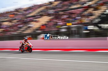 2023-09-03 - Marc Marquez (93) of Spain and Repsol Honda Team during the MOTO GP Free Practice 4 of the Catalunya Grand Prix at Montmelo racetrack, Spain on September 03, 2023 (Photo: Alvaro Sanchez) Cordon Press - FREE PRACTICE MOTOGP GRAN PRIX CATALUNYA - MOTOGP - MOTORS