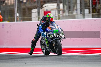 2023-09-03 - Franco Morbidelli (21) of Italy and Monster Energy Yamaha during the MOTO GP Free Practice 4 of the Catalunya Grand Prix at Montmelo racetrack, Spain on September 03, 2023 (Photo: Alvaro Sanchez) Cordon Press - FREE PRACTICE MOTOGP GRAN PRIX CATALUNYA - MOTOGP - MOTORS