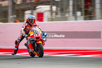 2023-09-03 - Marc Marquez (93) of Spain and Repsol Honda Team during the MOTO GP Free Practice 4 of the Catalunya Grand Prix at Montmelo racetrack, Spain on September 03, 2023 (Photo: Alvaro Sanchez) Cordon Press - FREE PRACTICE MOTOGP GRAN PRIX CATALUNYA - MOTOGP - MOTORS