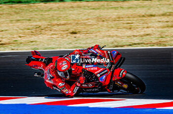 2023-09-09 - Francesco Bagnaia IT Ducati Lenovo Team Ducati - GRAN PREMIO RED BULL DI SAN MARINO E DELLA RIVIERA DI RIMINI - SPRINT RACE - MOTOGP - MOTORS