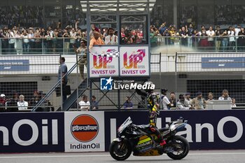 2023-09-25 - Races of Indian Oil Grand Prix of India at Buddh International Circuit, 24 September 2023 In picture: Marco Bezzecchi POOL/ MotoGP.com / Cordon Press Images will be for editorial use only. Mandatory credit: ?MotoGP.com Cordon Press - RACES OF MOTOGP GRAN PRIX OF INDIA - MOTOGP - MOTORS