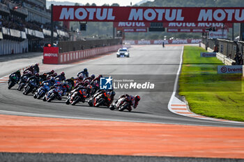 2023-11-26 - Start of the MotoGPStart of the MotoGP Race - 2023 MOTOGP GRAND PRIX OF SPAIN - GRAN PREMIO MOTUL DE LA COMUNITAT VALENCIANA - RACE E PRESS CONFERENCE - MOTOGP - MOTORS