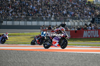 2023-11-26 - Martin Jorge SPA Prima Pramac Racing Ducati - 2023 MOTOGP GRAND PRIX OF SPAIN - GRAN PREMIO MOTUL DE LA COMUNITAT VALENCIANA - RACE E PRESS CONFERENCE - MOTOGP - MOTORS