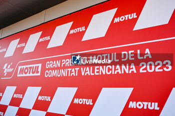 2023-11-25 - A general view of the Circuit Ricardo Tormo - 2023 MOTOGP GRAND PRIX OF SPAIN - GRAN PREMIO MOTUL DE LA COMUNITAT VALENCIANA - PADDOCK AND BOX - MOTOGP - MOTORS