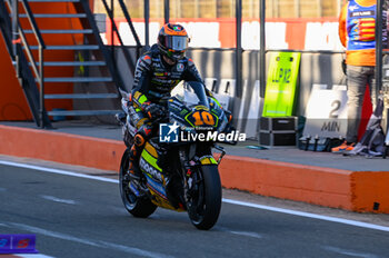 2023-11-25 - Marini Luca ITA Mooney Vr46 Racing Team Ducati - 2023 MOTOGP GRAND PRIX OF SPAIN - GRAN PREMIO MOTUL DE LA COMUNITAT VALENCIANA - PADDOCK AND BOX - MOTOGP - MOTORS